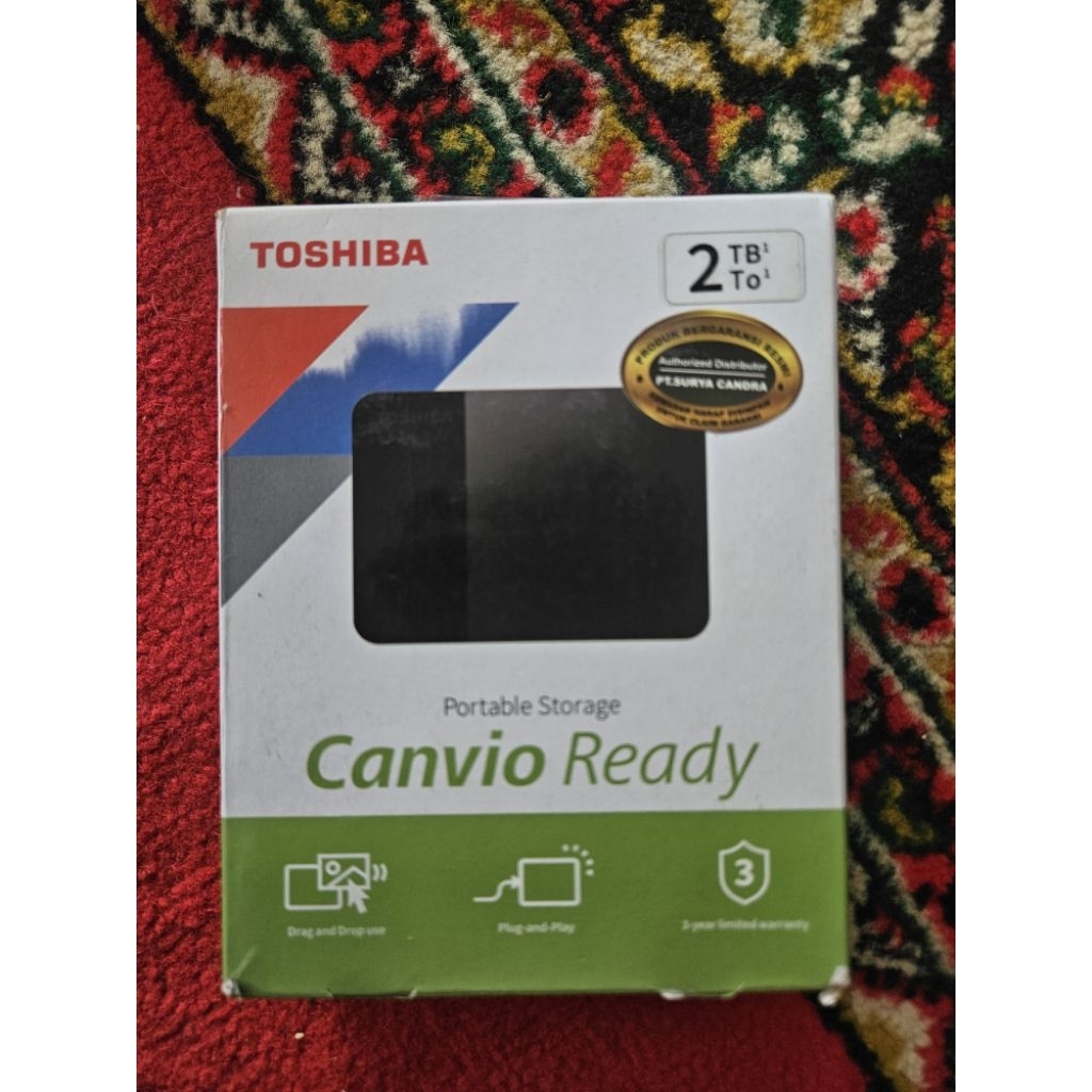 hardisk eksternal toshiba 2tb bekas