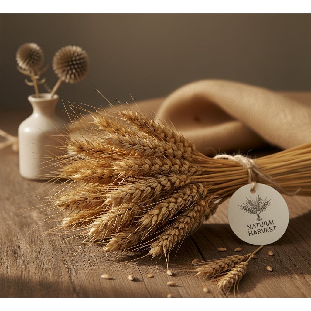 Pendawa Galeri Bunga Gandum Wheat Dried Flower Bunga Kering Gandum Grosir