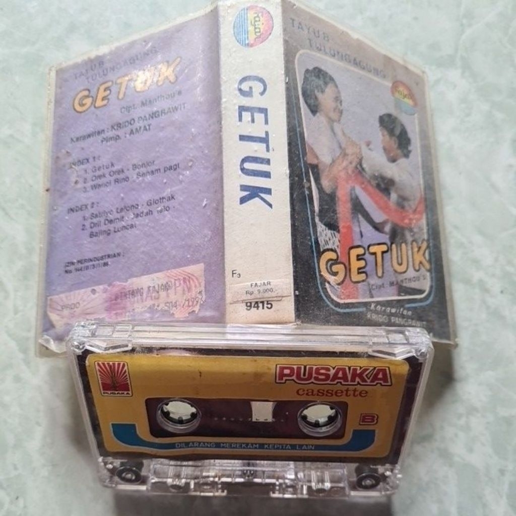 kaset pita Tayub Tulung Agung