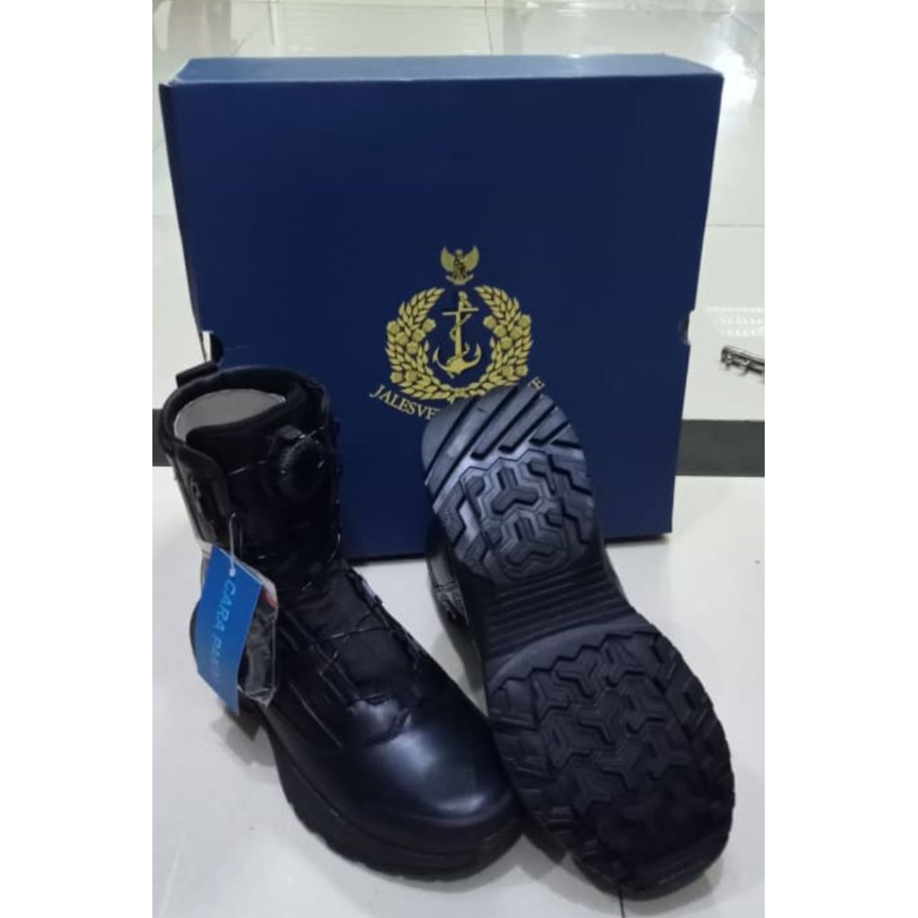 Sepatu PDL Tali Putar TNI AL jatah terbaru