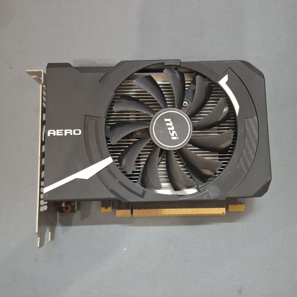 GPU VGA GTX 1050 Ti Aero ITX 4GB OC bekas