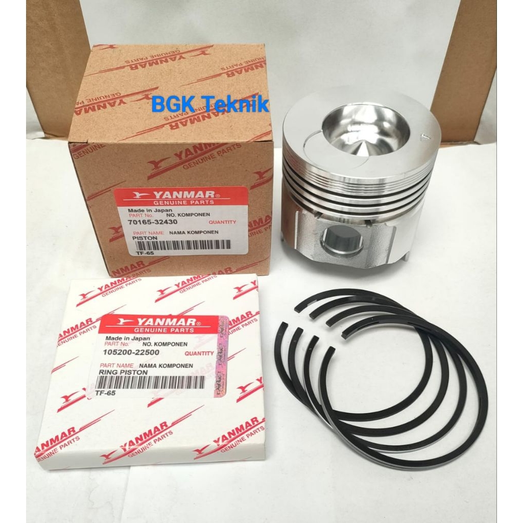 TF65 ( PISTON + RING ) YANMAR DIESEL TF65