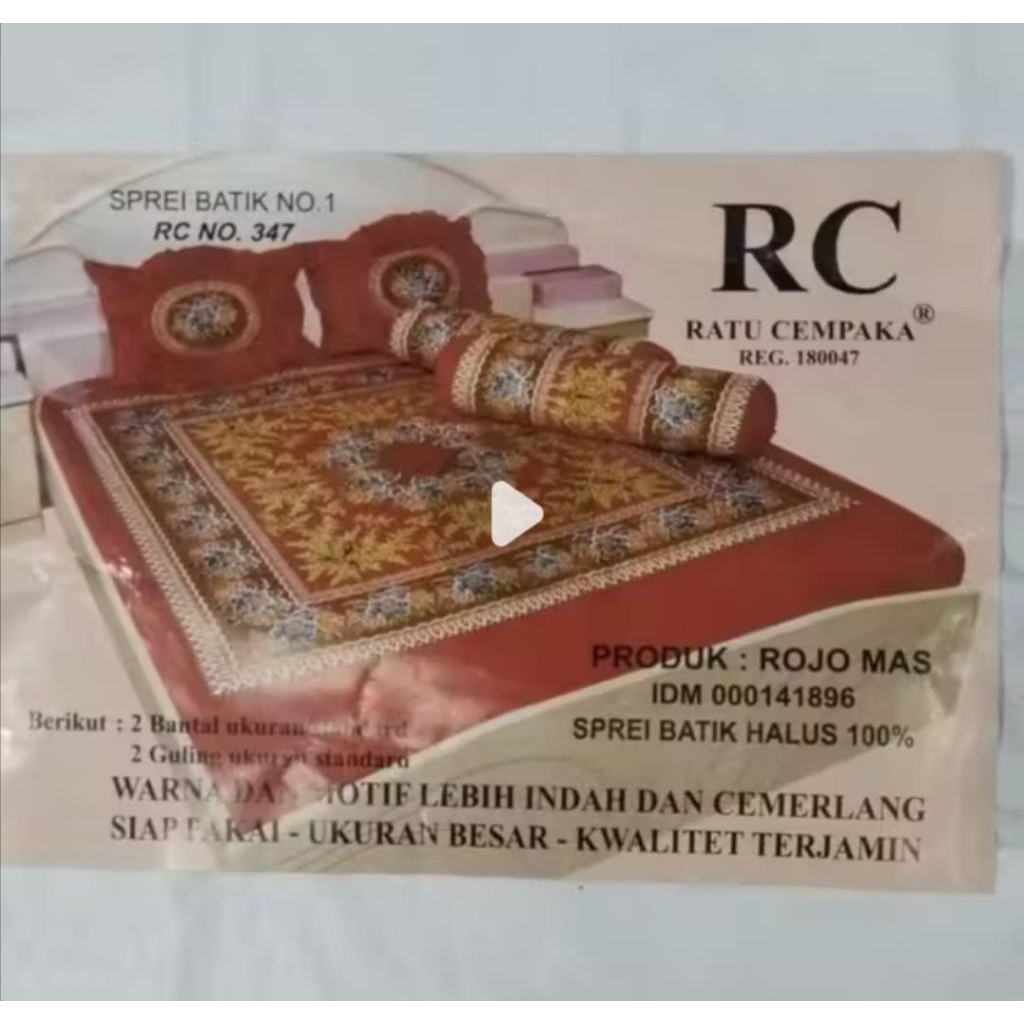 Sprei Batik Ratu Cempaka