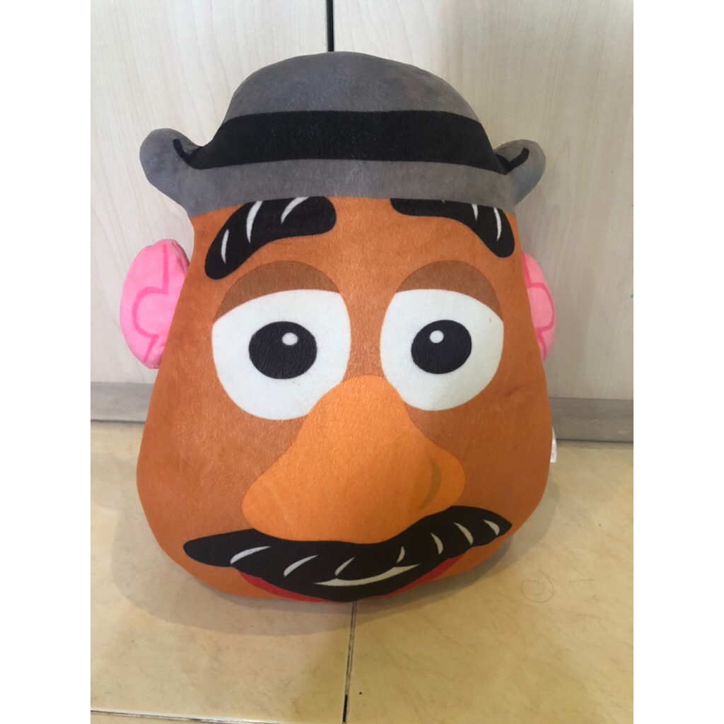 [READY STOCK] DISNEY MR. POTATO MRS. POTATO TWO SIDE PILLOW