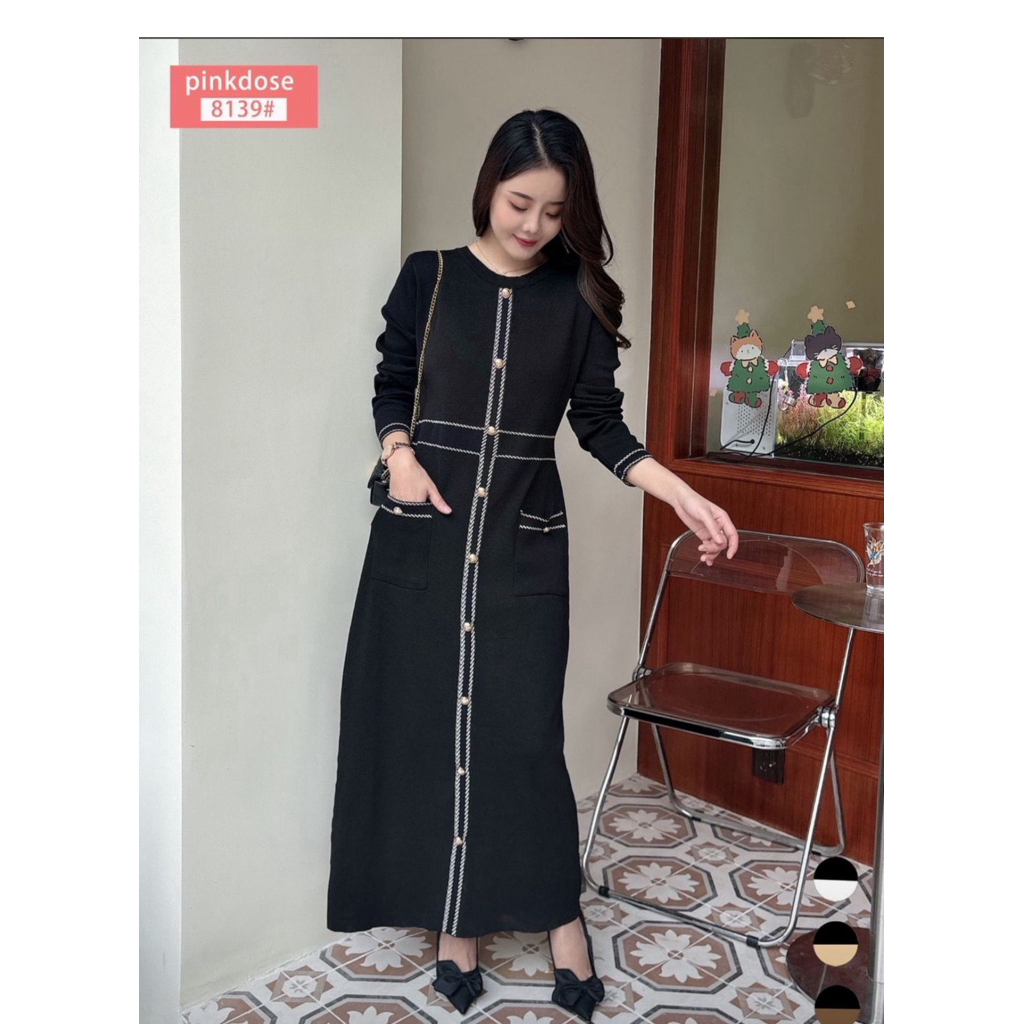 midi dress pinkdose  - midi dress pinkdose  - midi dress pinkdose