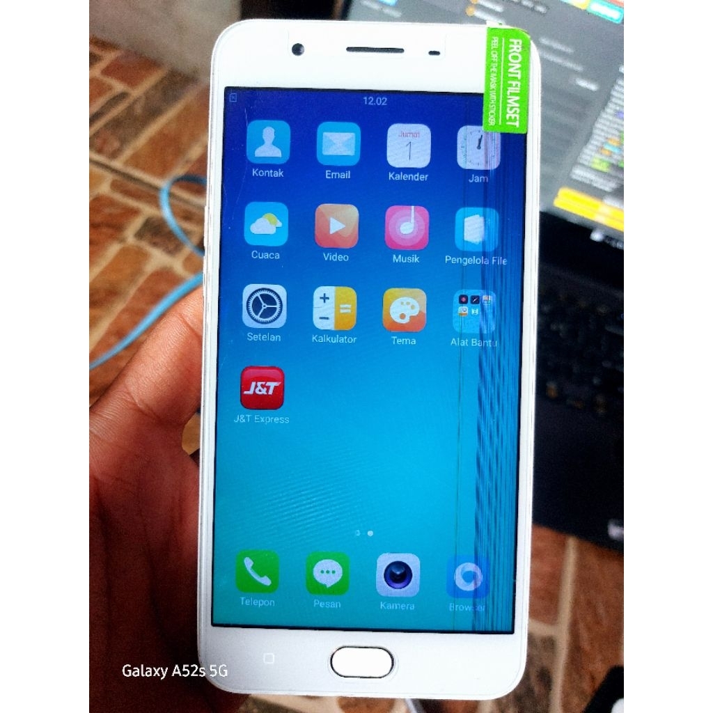 Unit Hp Second Oppo F1s Ram3/32GB Normal Minus Bisa Pakai
