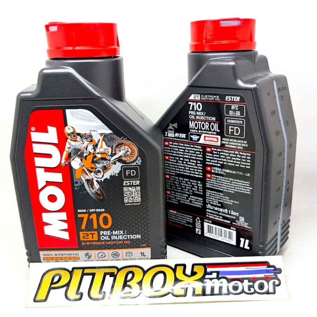 Oli Samping Motul 710 100% Synthetic Premix / Injection