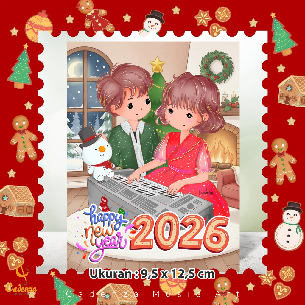 Kalender duduk / Kalender meja