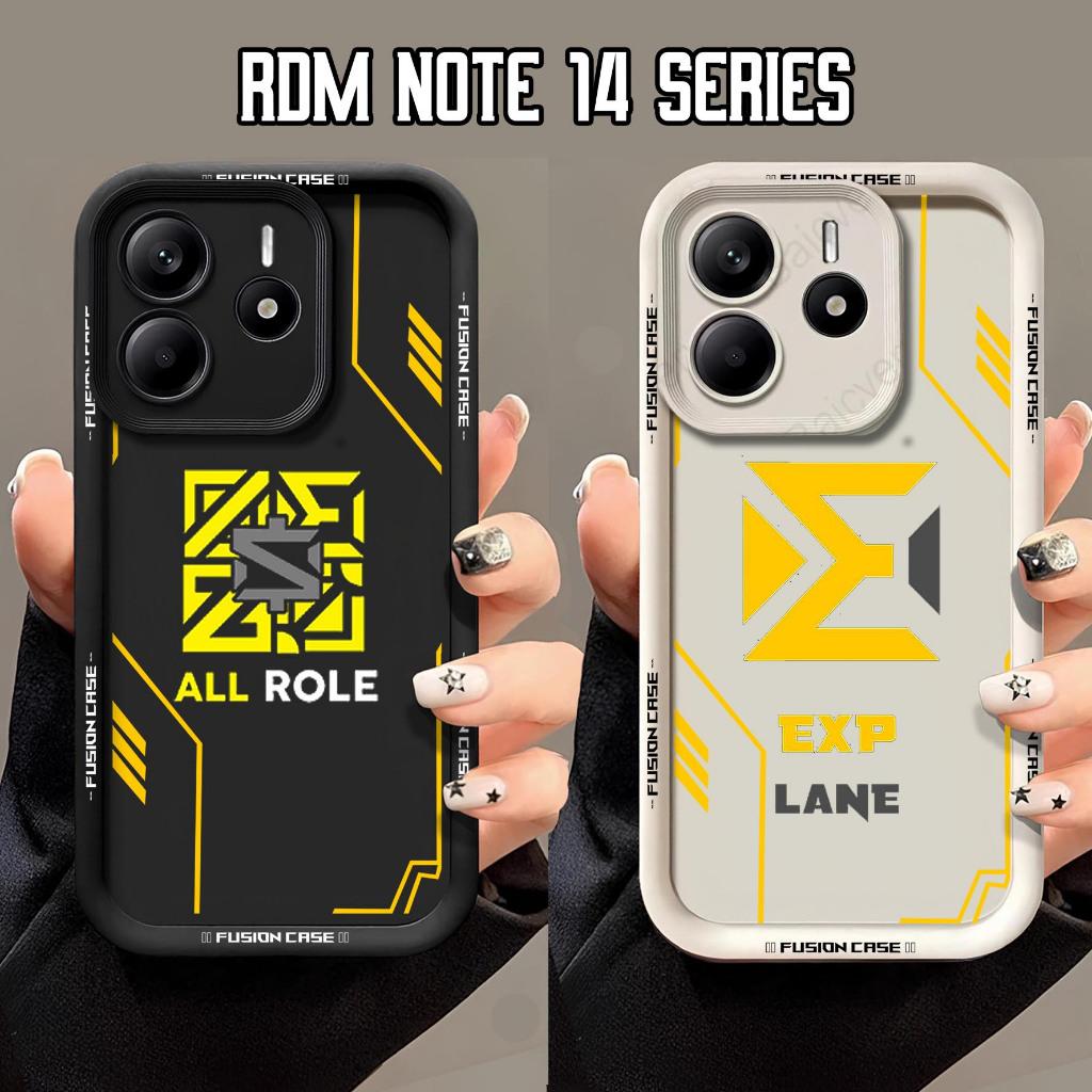 Softcase Rubber Redmi Note 14 4G Note 14 5G - Case Hp Redmi Note 14 4G Note 14 5G - Casing Pro Camer