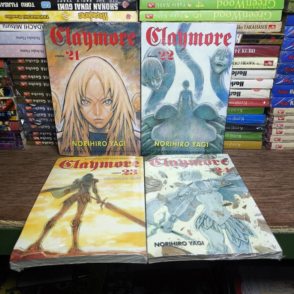 Komik Claymore satuan / cabutan