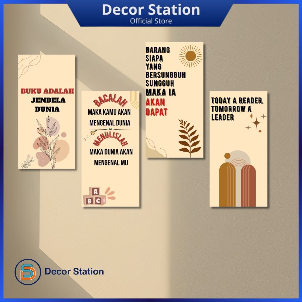 HIASAN DINDING/DECORASI RUMAH/DEKORASI DINDING/HIASAN DINDING/KATA KATA/HIASAN DINDING KATA KATA