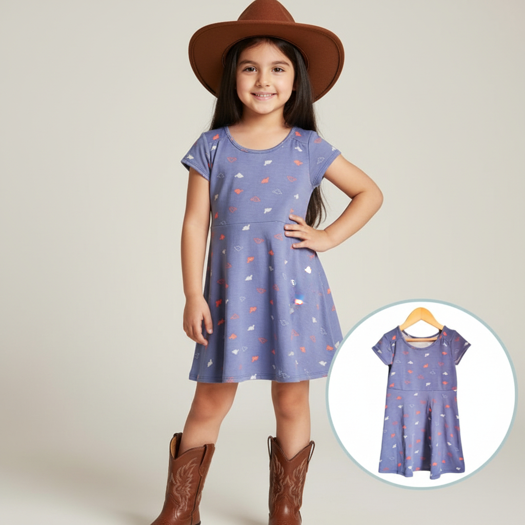 Dress Anak Perempuan Nikita 1-5 Tahun Baju Anak Bayi Perempuan Ramona Co