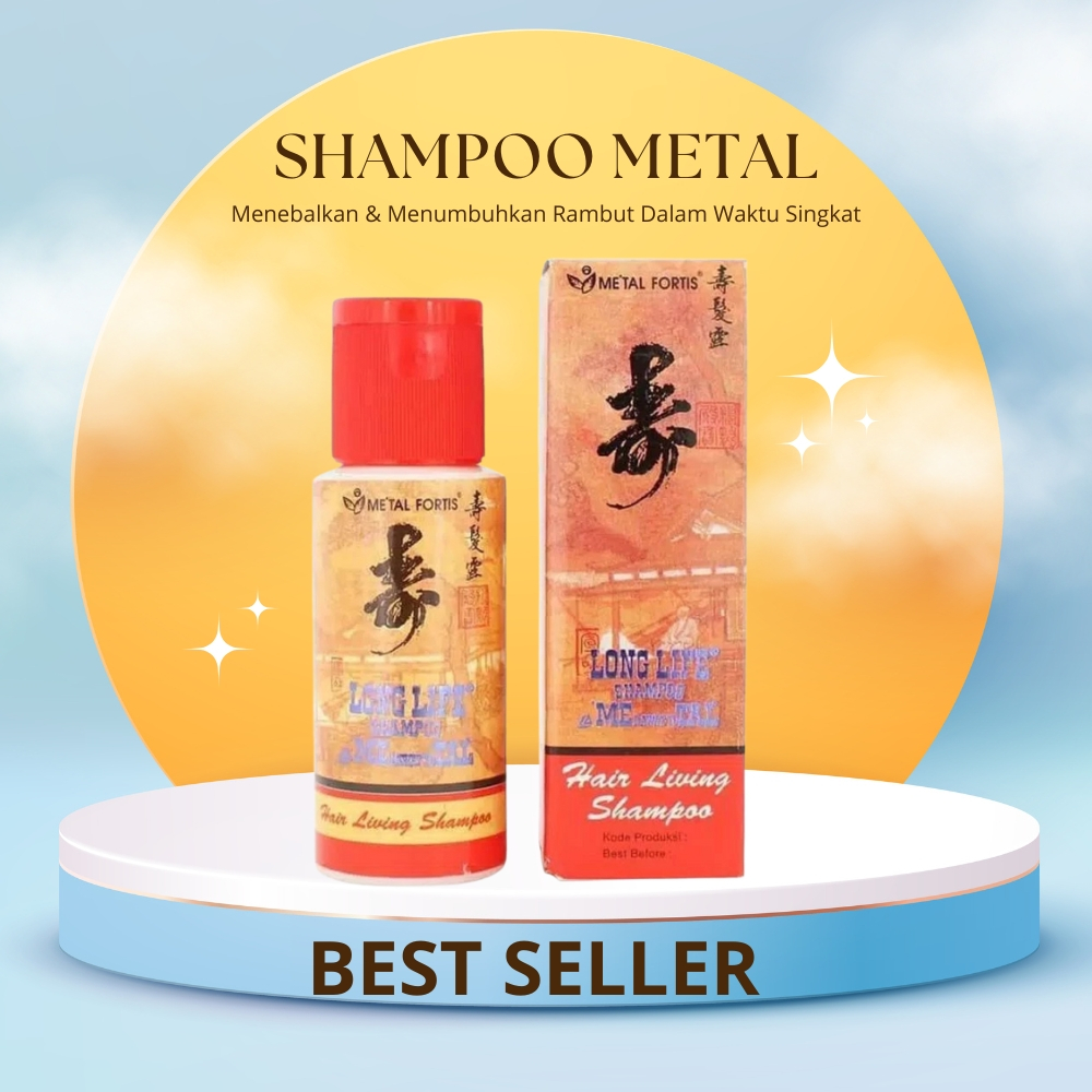 SHAMPO METAL 60ML SAMPO METAL - PENUMBUH RAMBUT - PEMANJANG RAMBUT - PENUMBUH RAMBUT BOTAK