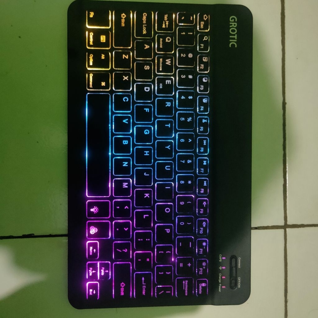 Keyboard wireless Grotic