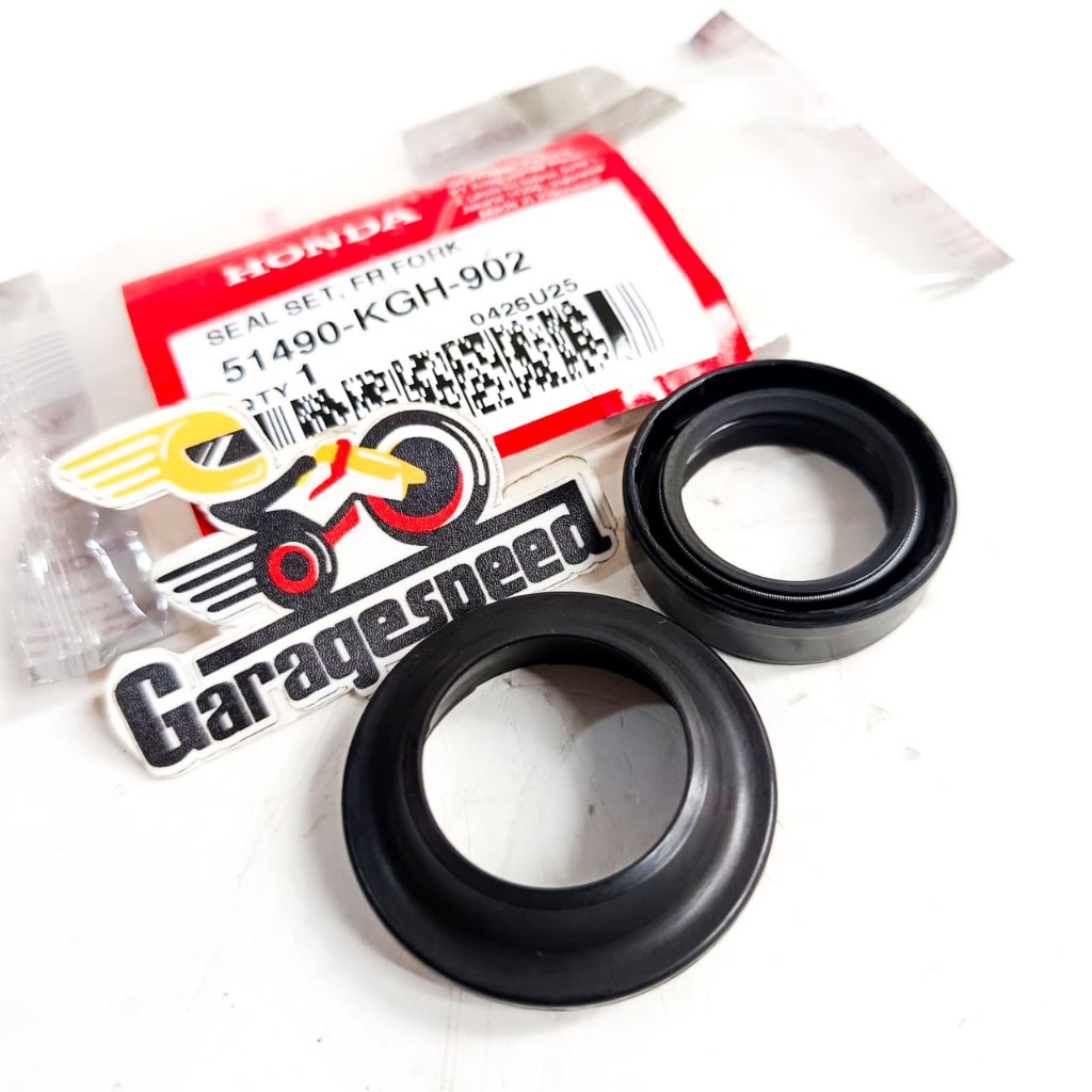 SEAL SHOCK DEPAN HONDA SUPRA X 125 VARIO 110 KARISMA ORIGINAL AHM