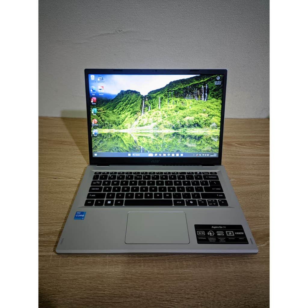 LAPTOP ACER ASPIRE GO 14 AG14-31P (Baru)  Intel Core i3-N305  8 GB RAM & SSD 512 GB NVME