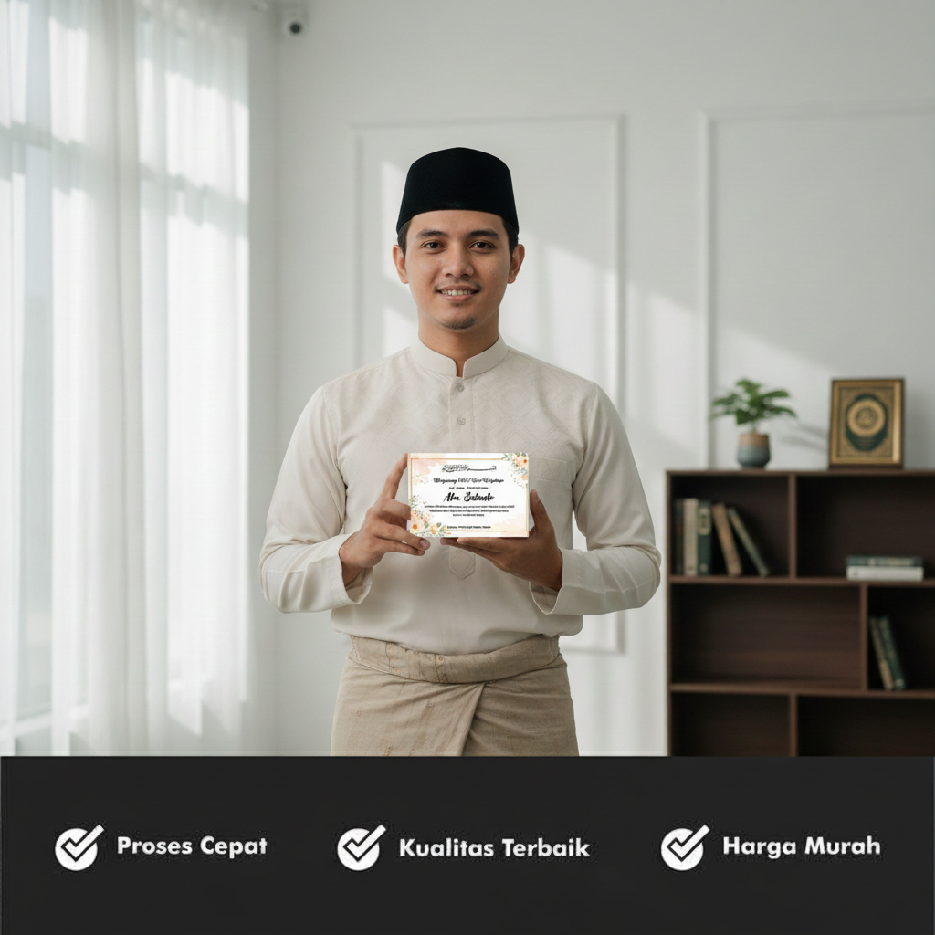 stiker ucapan tahlil PENDAK/40HARI/ 100 hari / 1000 hari