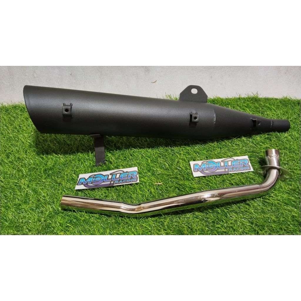 Knalpot standar racing tsukigi karisma Kirana Astrea Supra Blade revo