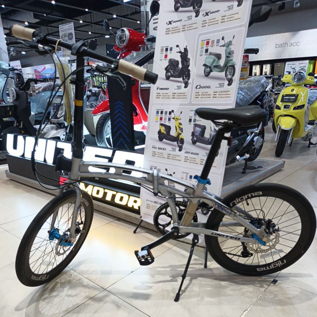 sepeda lipat united nigma III 20"