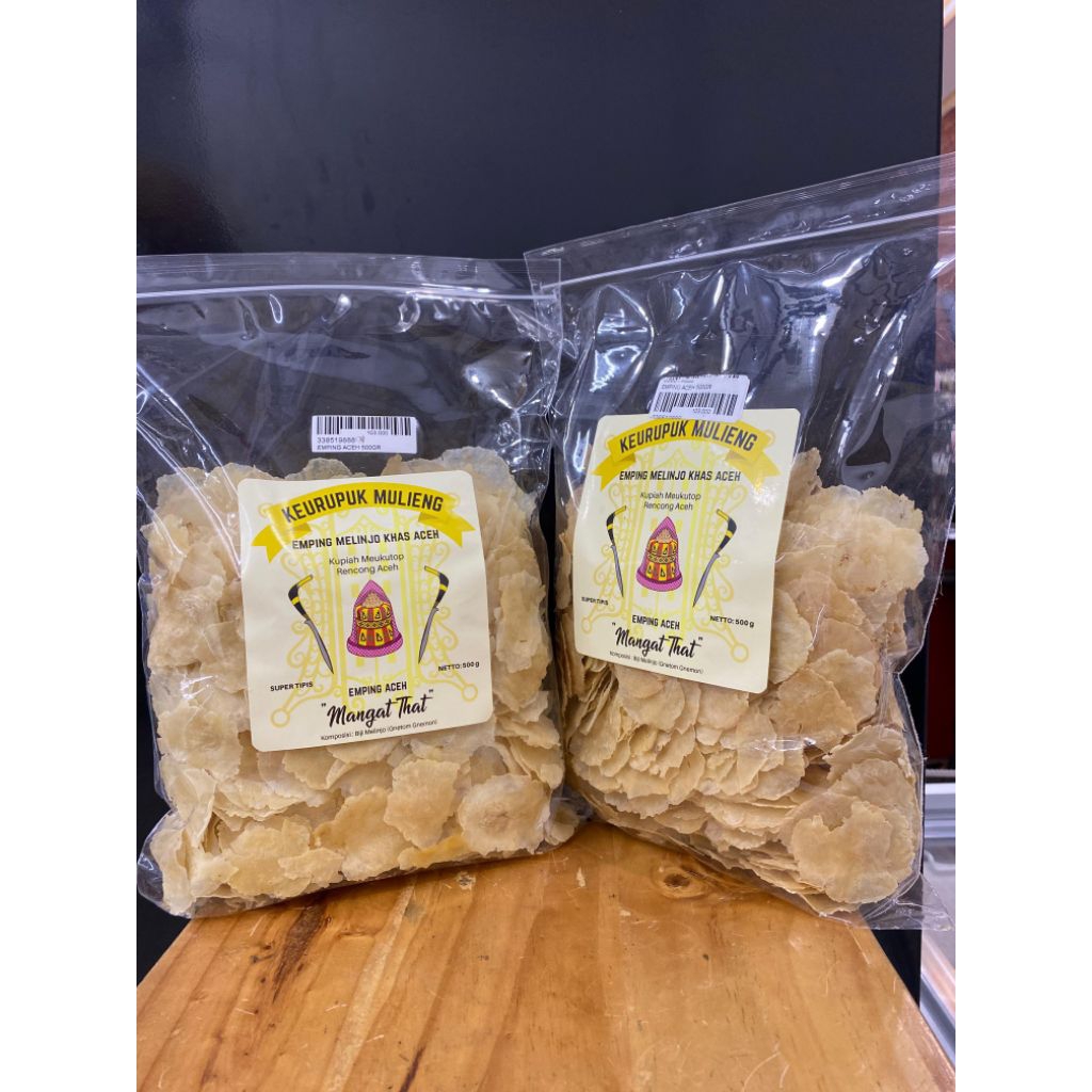 EMPING MELINJO ACEH 500GR