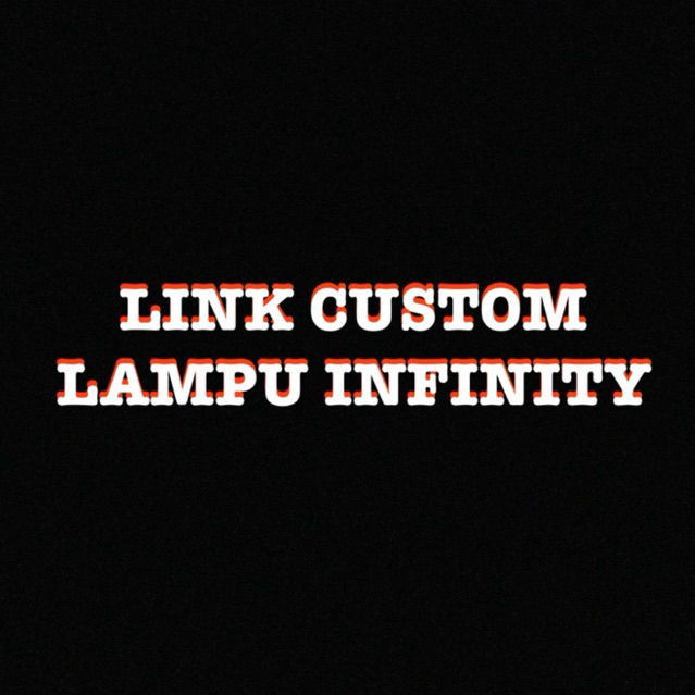 LINK CUSTOM LAMPU INFINITY MIRROR