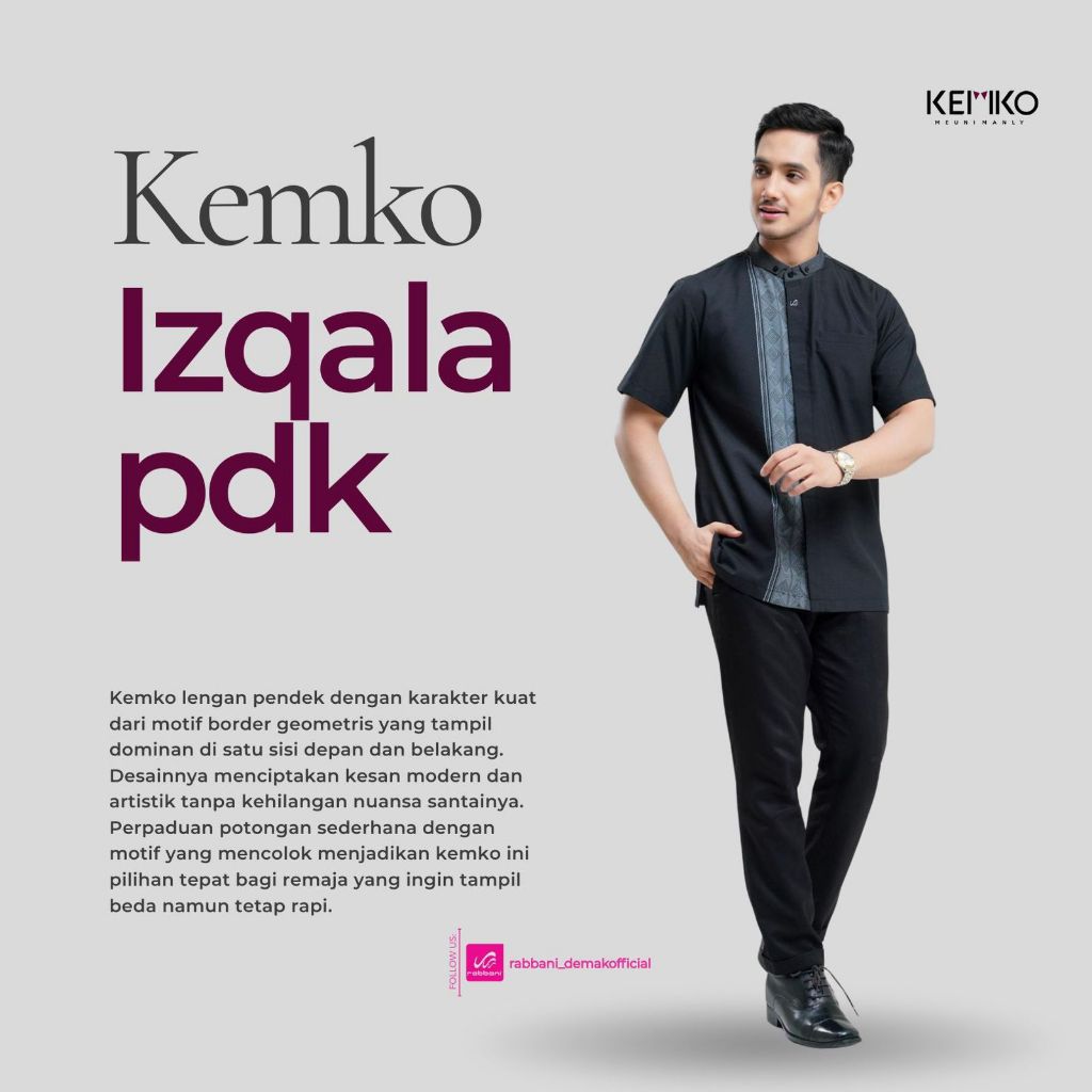 RABBANI - KEMKO IZQALA PDK - KEMEJA KOKO RABBANI - KEMEJA KOKO TERBARU - RABBANI 100% ORIGINAL