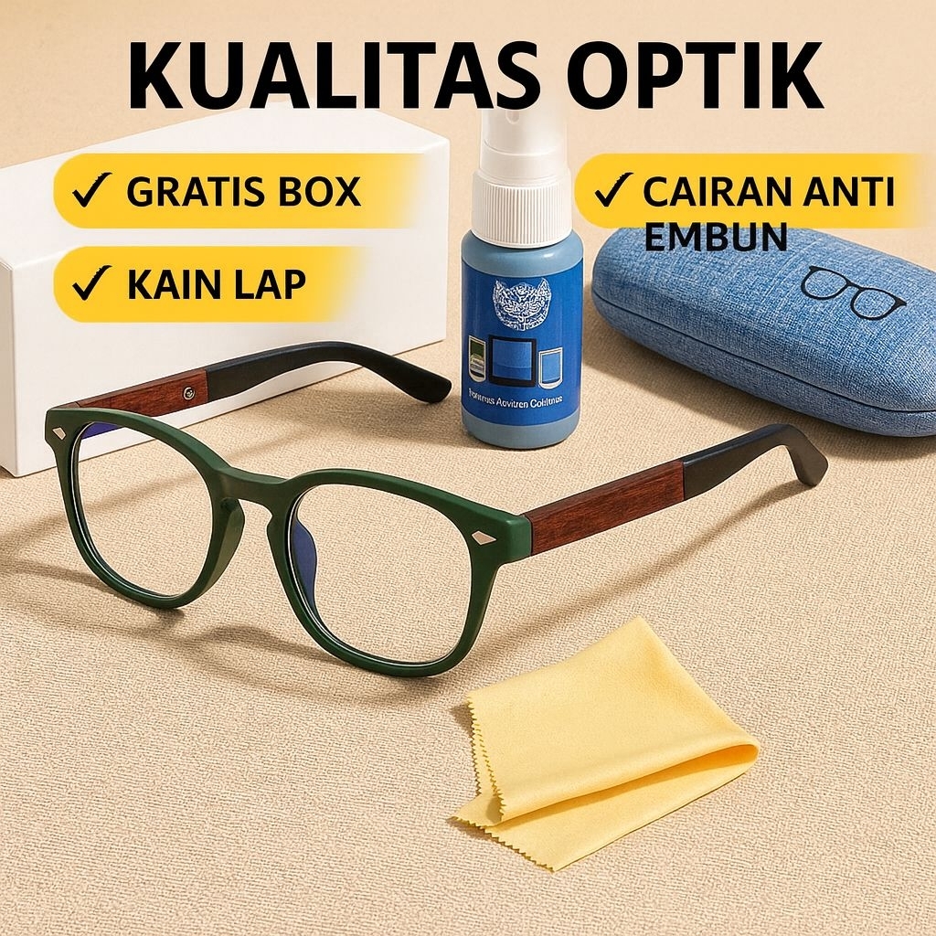 kacamata baca plus pria / kacamata plus pria usia 50 ke atas / kacamata plus 1 pria