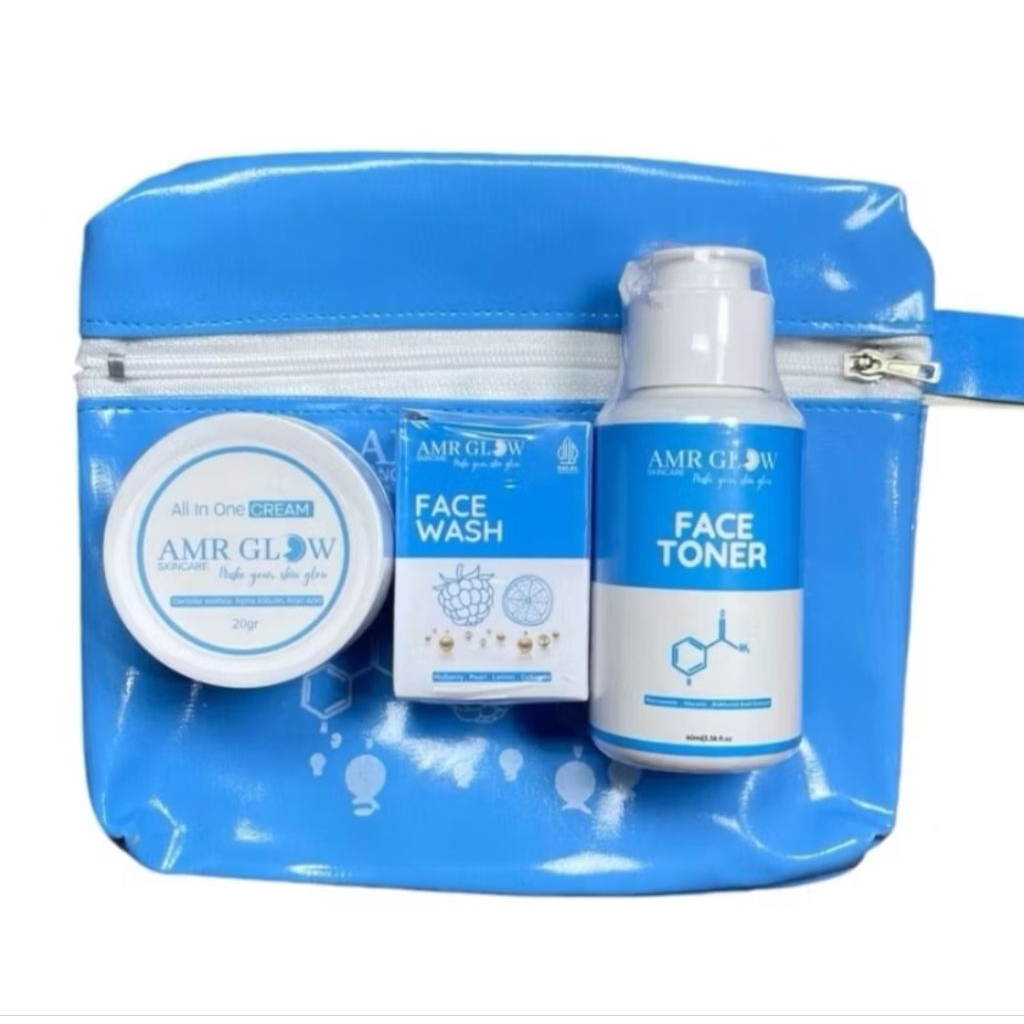 amr glow skincare 1 paket