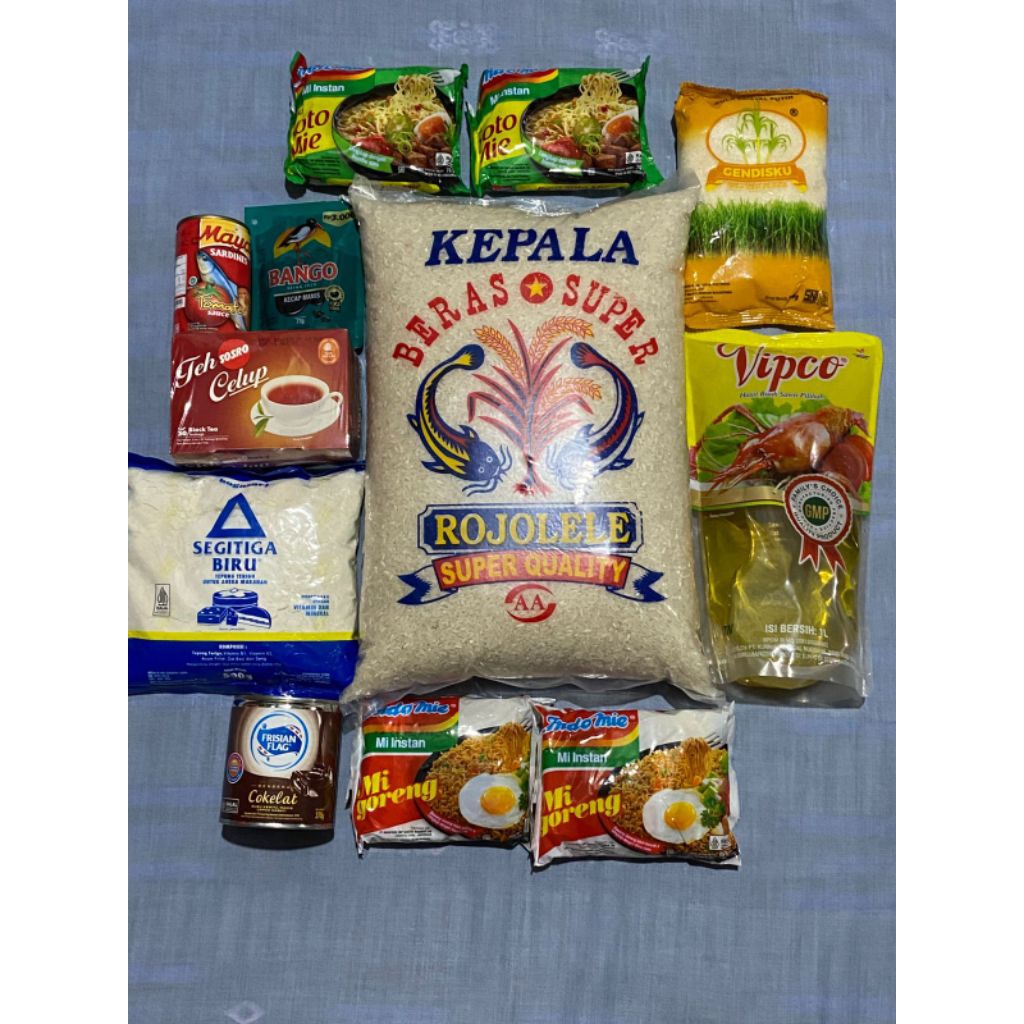 Sembako murah meriah/Sembako murah/Sembako isi banyak/Bahan Pokok/Hampers