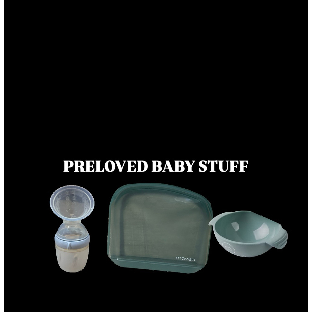 preloved mom & baby stuff perlengkapan makan bayi , asi