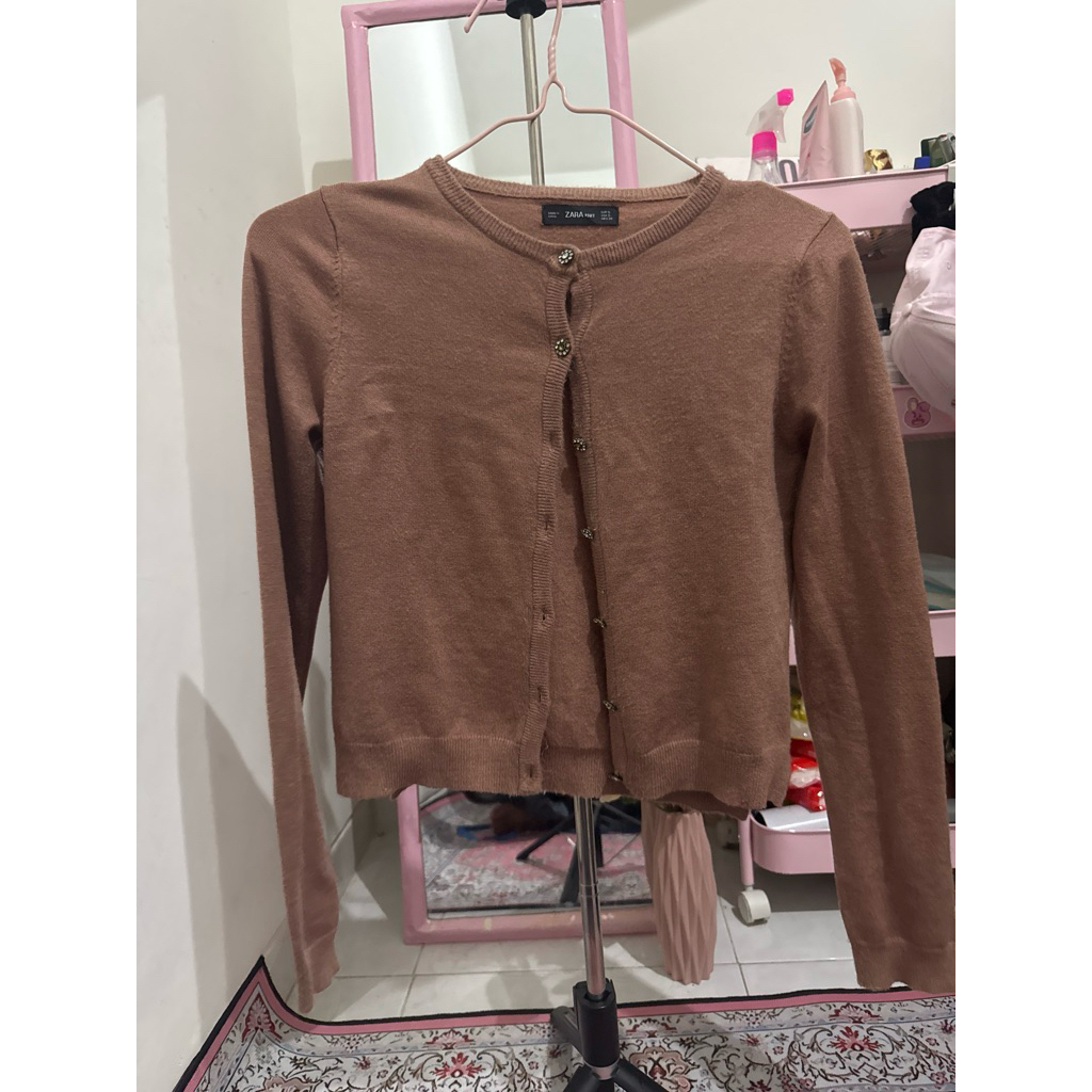 preloved zara cardigan