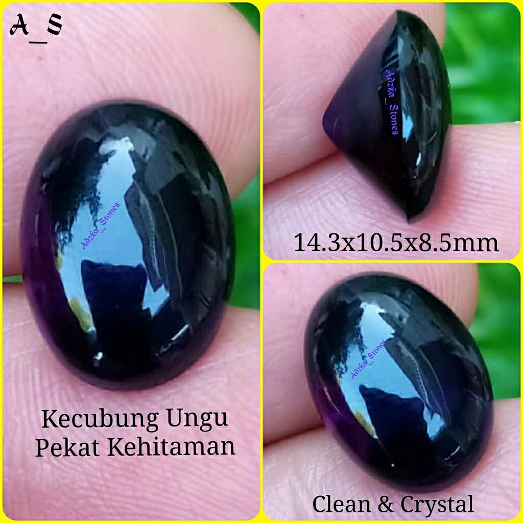 Kecubung Ungu Pekat Kental Kehitaman Wulung