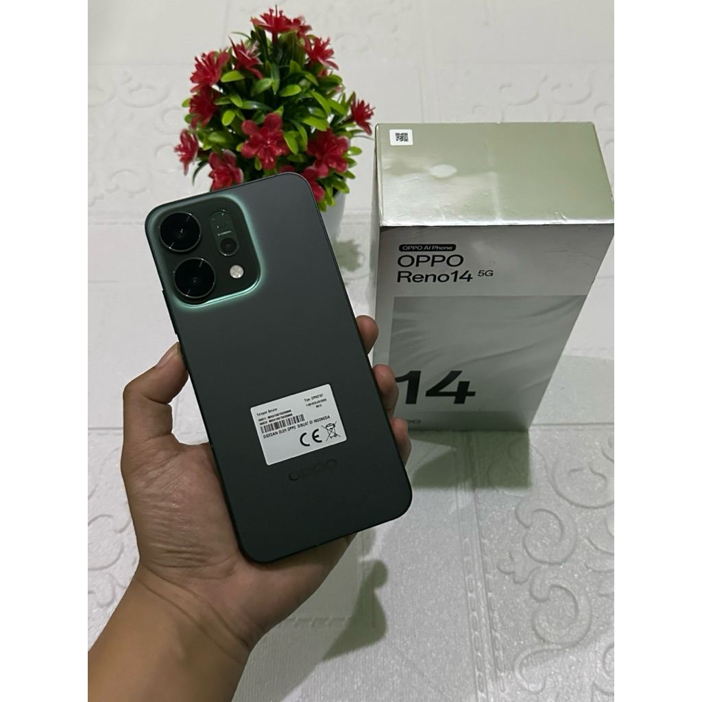 oppo reno 14 5g 12/256 SECOND FULLSET