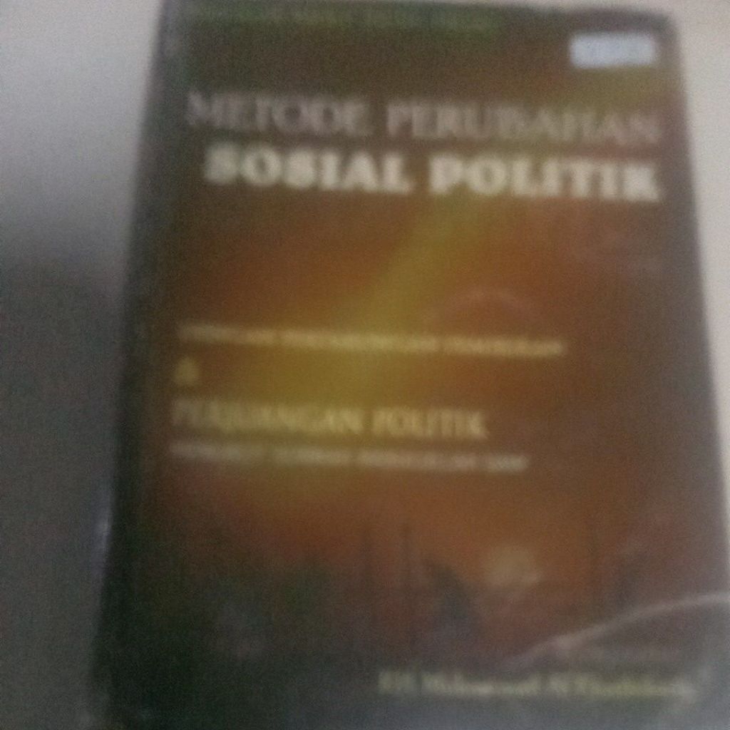 buku METODE PERUBAHAN SOSIAL POLITIK D59