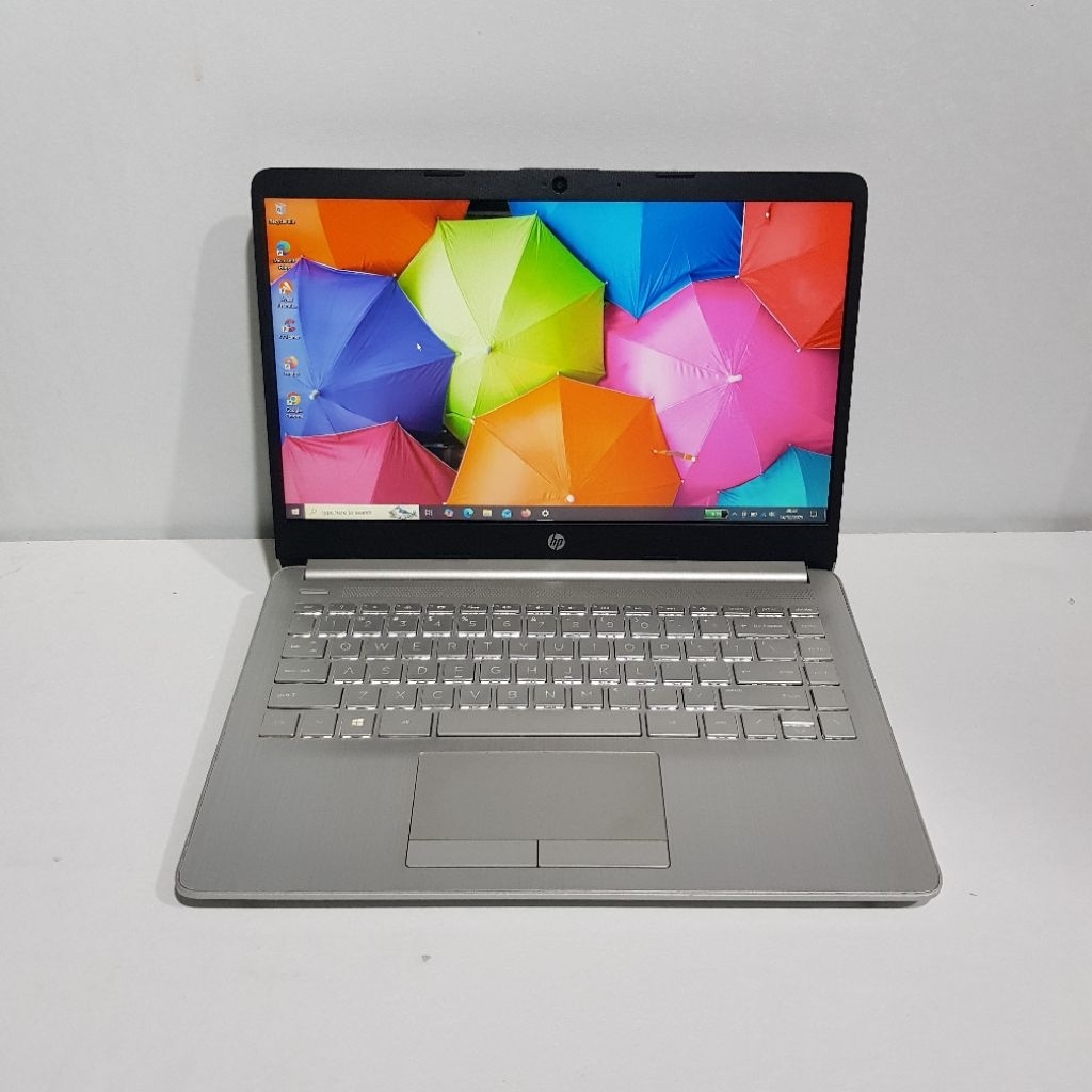Laptop HP 14s dk0073au AMD A4 gen 7 Ram 8GB SSD 512GB Keyboard Backlit
