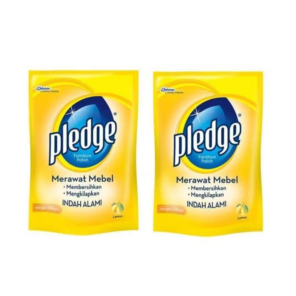 Pledge Isi Ulang / Pledge Pouch Lemon 410Ml