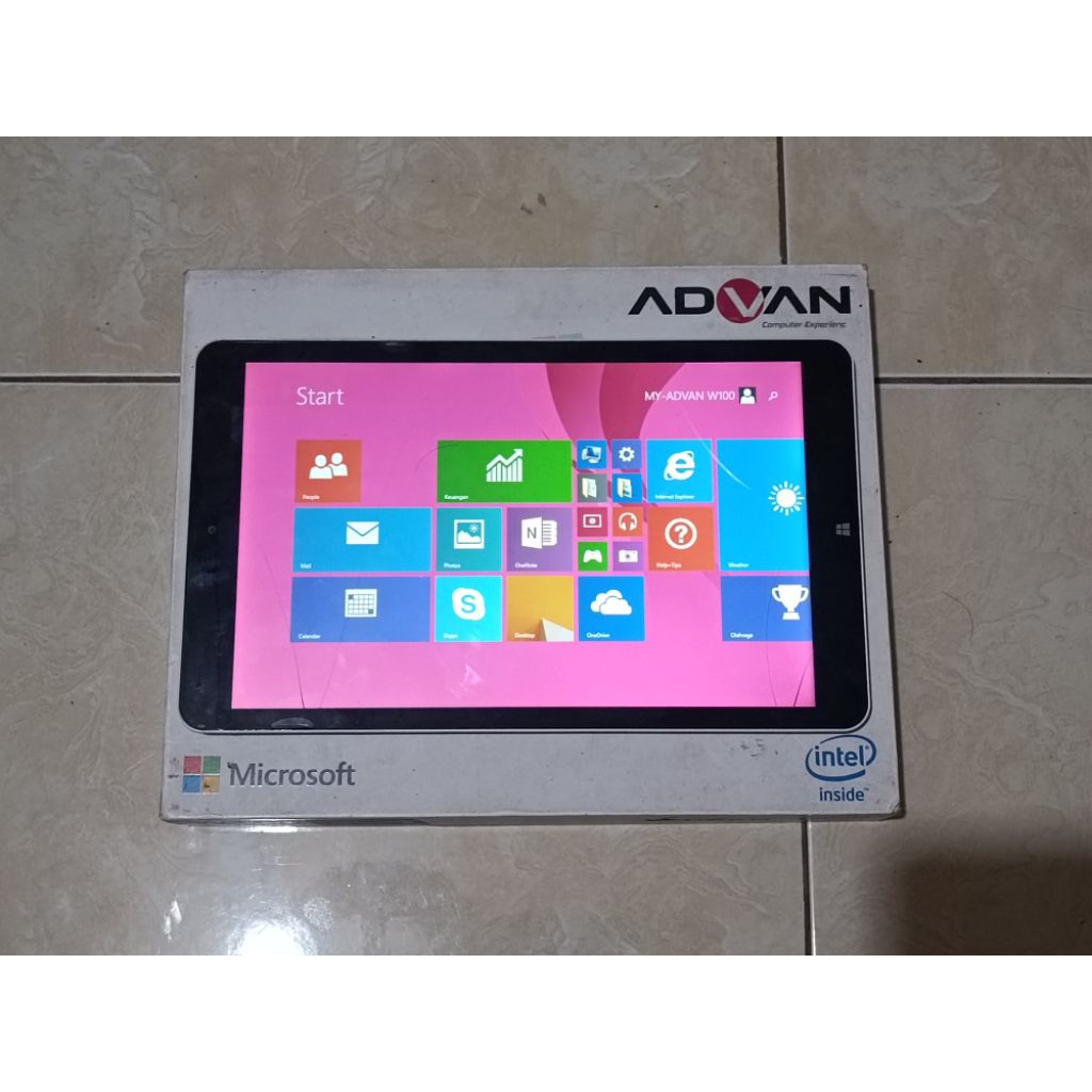 TAB WINDOWS ADVAN W100 RAM 1/16 MURAH