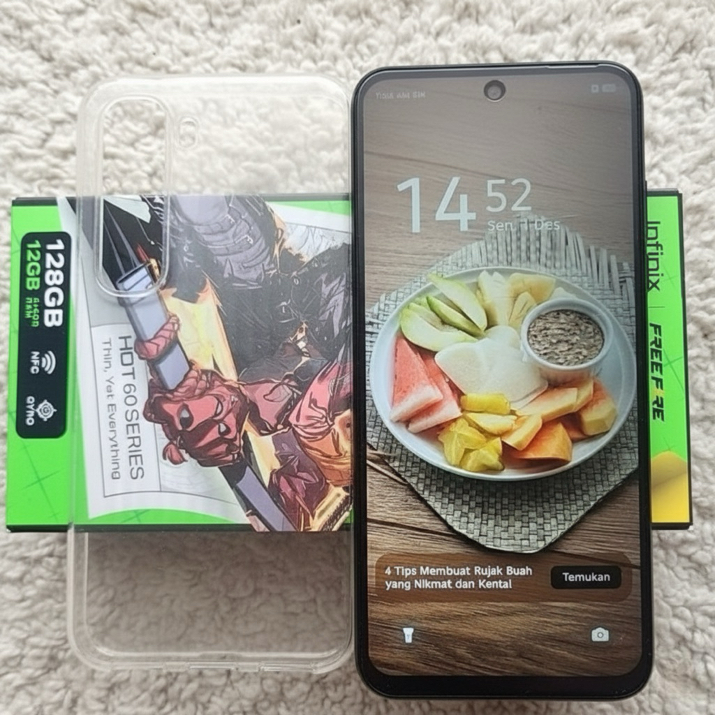 Infinix Hot 60i 256Gb / Infinix Hot 60i Second Termurah Ex Garansi Resmi Kualitas Terbaik / Hp Andro