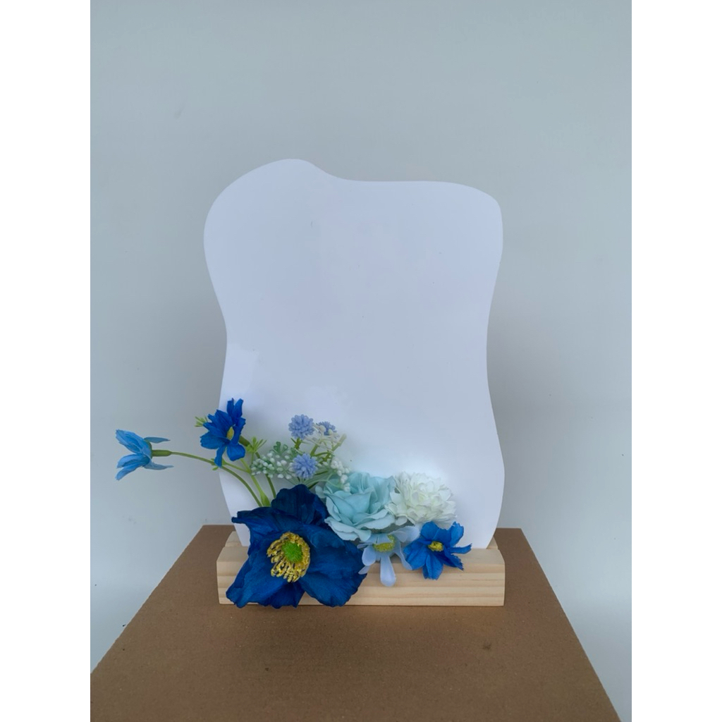 Papan ucapan Akrilik Mini Abstrak