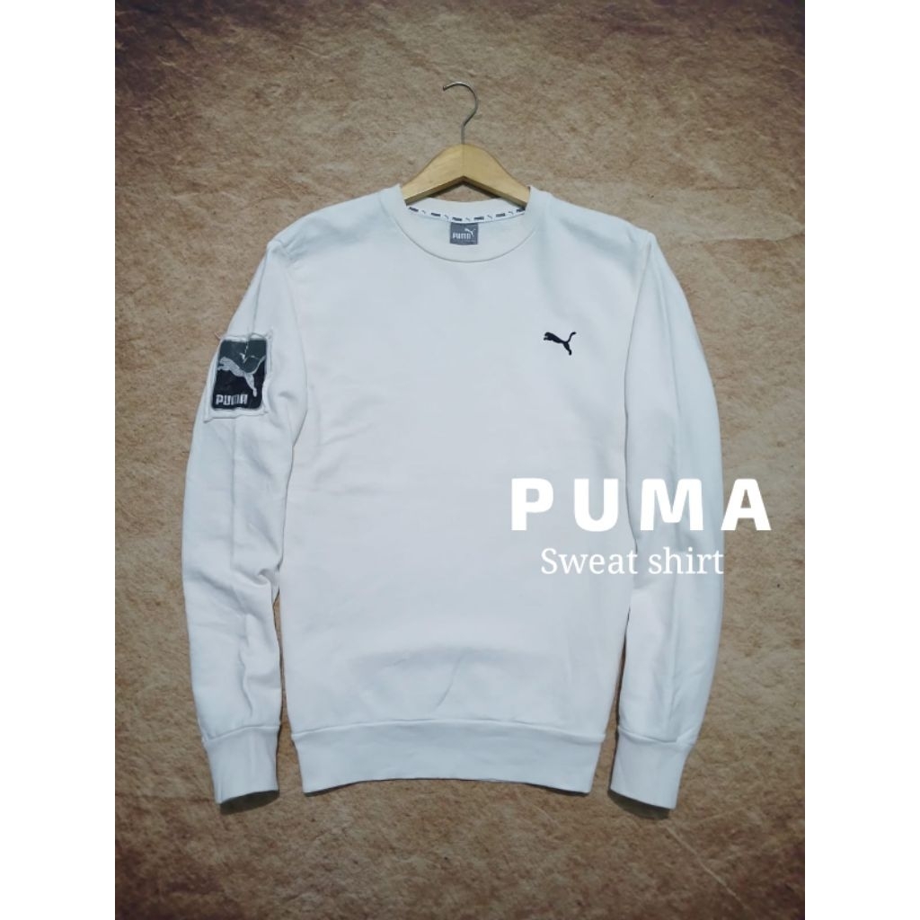 Crewneck keren PUMA bahan lembut adem bekas pakai