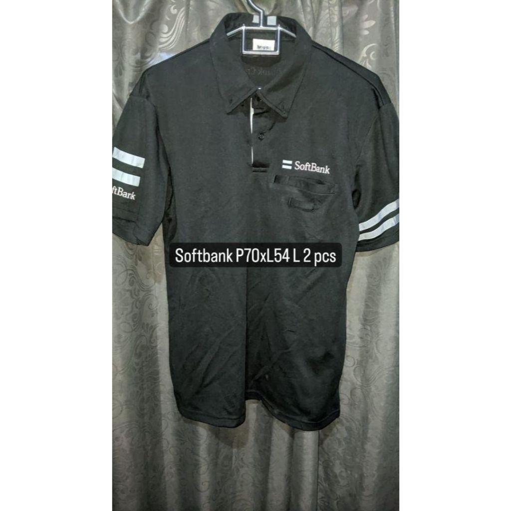 Polo Baseball Softbank 3 Biji