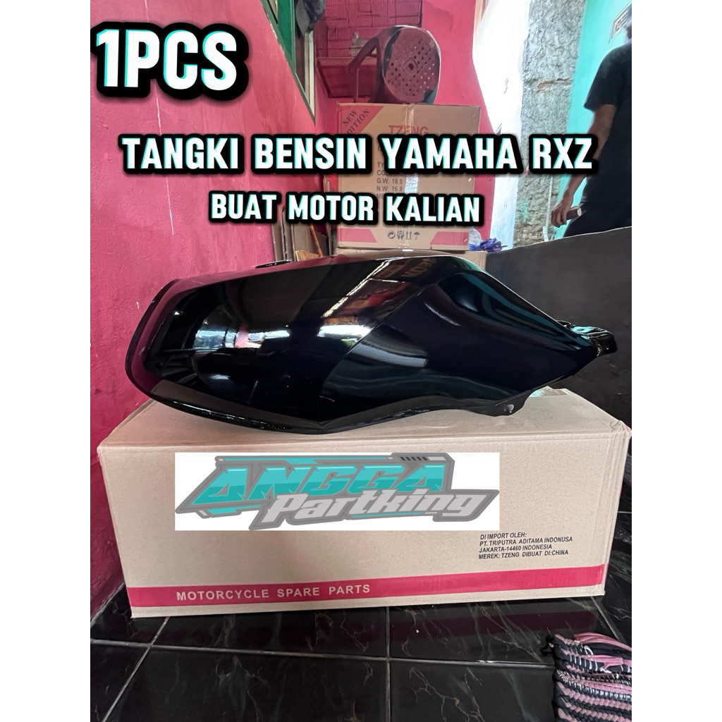 tangki tangki RXZ tangki bensin yamaha rxz warna hitam glosi