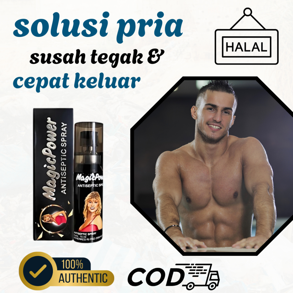 MAGIC POWER ANTISEPTIC SPRAY 15 ML / TISU MAGIC SPRAY BOTOL 15ML SPRAY MAGIC POWER PRIA TAHAN LAMA