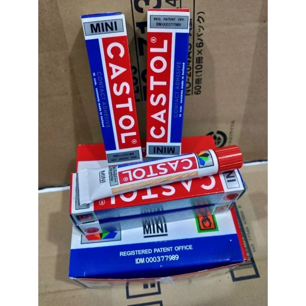 [Bisa Grosir]Lem CASTOL Mini Kecil 14ccm