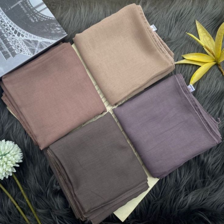 Jilbab Segi Empat Paris Premium| Jasmine Collection