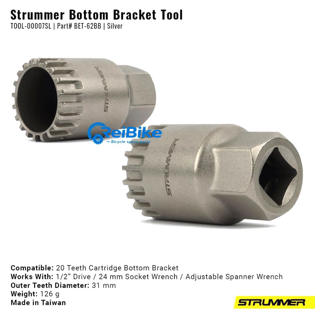 Strummer tool BB EXTRACTOR Kunci BB kotak bottom bracket tool strummer BET-62BB