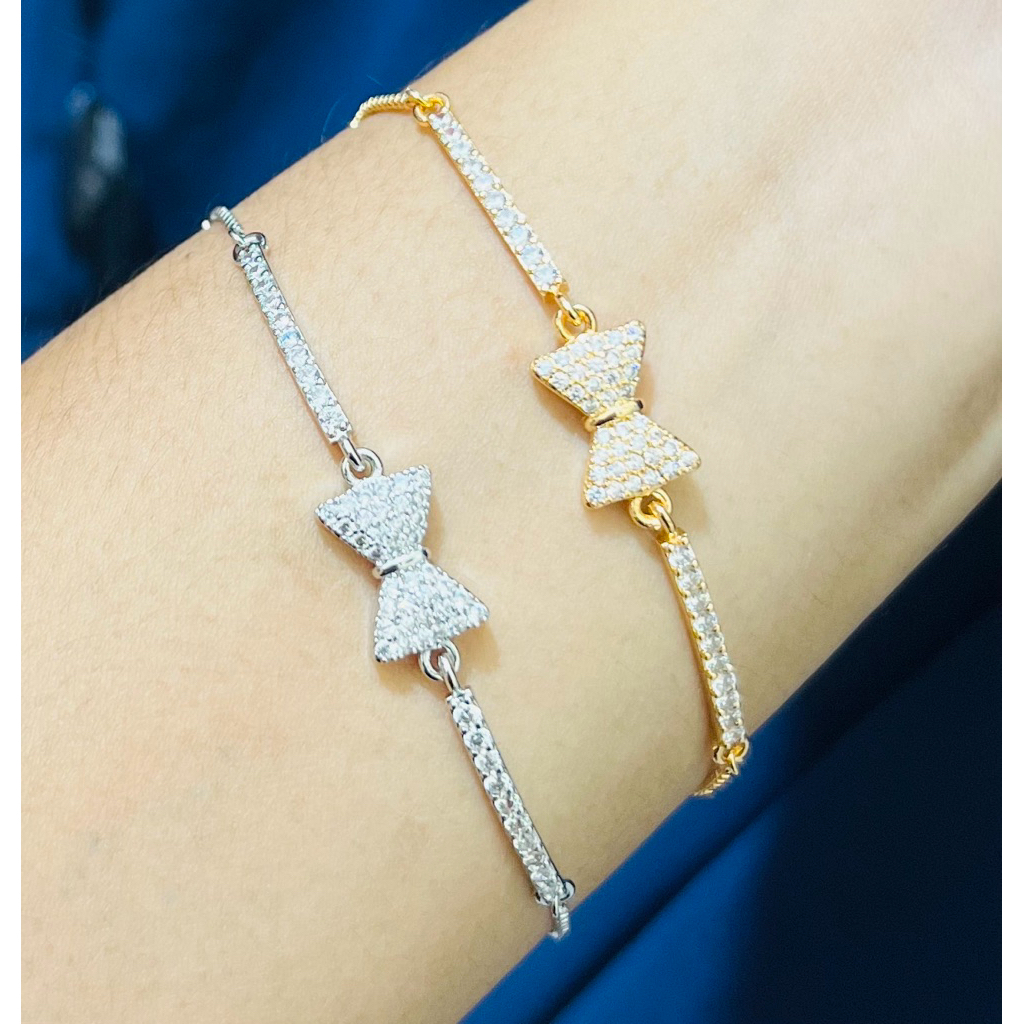 Gelang serut wanita lapis emas&perak