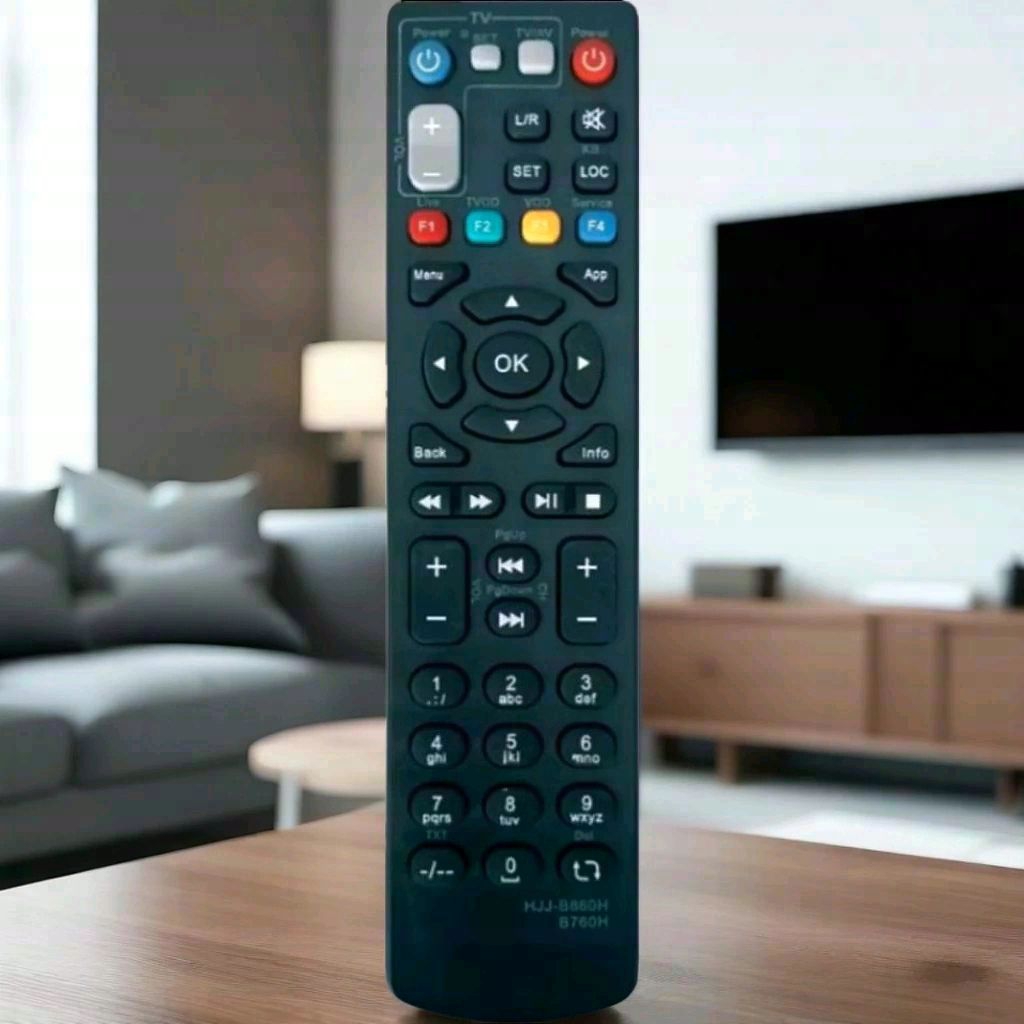 REMOT REMOTE TV SUITABLE FOR ANDROID TV BOX ZTE ZXV10 B860H B760H HITAM