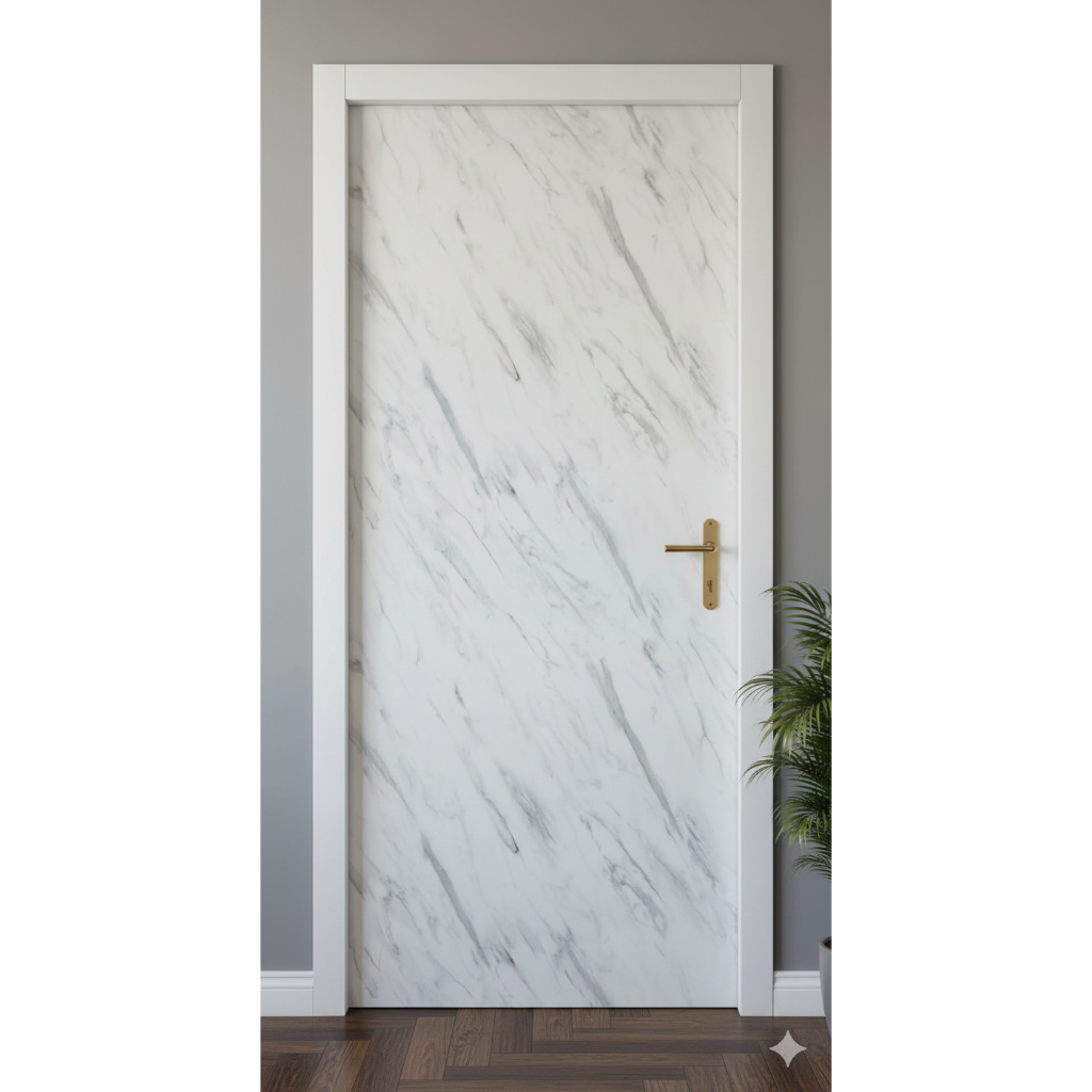 Daun Pintu Minimalis Modern Lapis HPL Custom Ukuran Cocok untuk Pintu Kamar Rumah atau Kantor