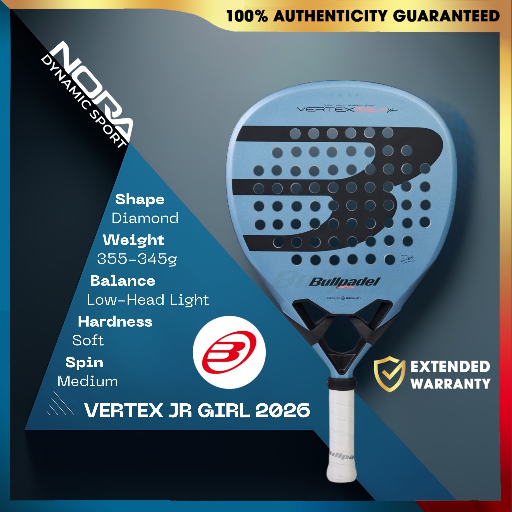 Bullpadel Vertex Junior Girl 2026 Racket Padel 